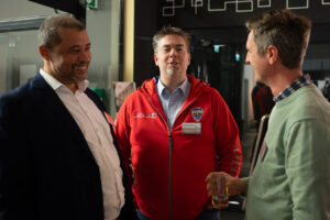 Eric Kleinheinz; Thorsten Ophaus; Adam Drobiec; Foto: Andreas Wetzel