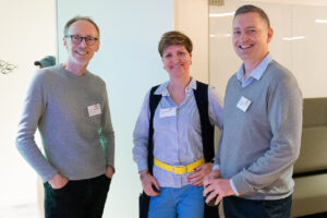 Cornelius Pfannkuch; Maike Benner; Dr. Christoph Breidert; Foto: Andreas Wetzel