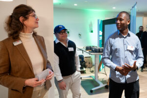 Conny Gärtner; Leo Udasco; Jean Amedee Boni; Foto: Andreas Wetzel