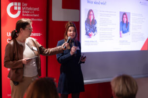 Friederike Anslinger-Wolf, Felicia Isabell Fischer; Foto: Andreas Wetzel