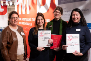 Friederike Anslinger-Wolf, Felicia Isabell Fischer, Conny Gärtner, Maureen Ekizoglu; Foto: Andreas Wetzel