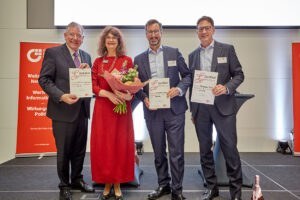 Christoph Ahlhaus, Conny Gärtner, Dr. Andreas Franken, Christopher Sitte; Foto: Dietrich Skrock