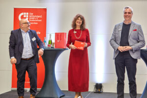 Ralf Theo Hoffmann, Conny Gärtner, Thomas Krüdewagen; Foto: Dietrich Skrock