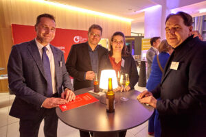 Matthias Link, Andreas + Britta Noack, Thomas Fischer; Foto: Dietrich Skrock