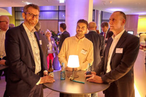 Dr. Daniel Herrmann, Anton Breitinger, Rainer Möhr; Foto: Dietrich Skrock
