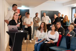 Nicoletta Kul, Alen Trepalovac, Heike Meinhardt, Dr. Katja Bär; Foto: Andreas Wetzel