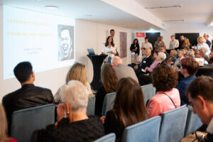 Vortrag; Foto: Andreas Wetzel