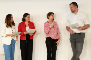 Heike Meinhardt, Dr. Katja Bär, Conny Gärtner, Alen Trepalovac; Foto: Andreas Wetzel