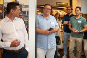 Mike Pfannemüller, Christoph Oesterling, Heike Meinhardt, Olaf Haarsma, Tobias Bug; Foto: Andreas Wetzel
