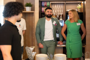 Ali Raissnia, Olga Hofmann; Foto: Andreas Wetzel