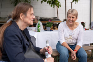 Linda Böckstiegel, Dr. Corinne Böckstiegel; Foto: Andreas Wetzel
