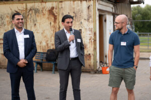 Ilyas Ortakaya, Firat Günana, Samuel Buscapé; Foto: Andreas Wetzel