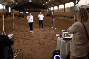 Felicia Isabell Fischer, Friederike Anslinger-Wolf, Anne Schöller; Foto: Andreas Wetzel