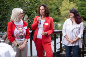 Susanne Steinmann, Pia Michel, Birgit Seeger; Foto: Andreas Wetzel