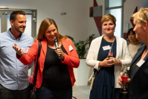 Benjamin Wegner, Jennifer Wegner, Maike Benner, Diana Wang; Foto: Andreas Wetzel