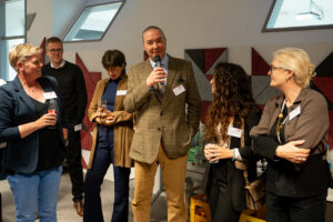 Baddý Breidert, Dr. Thomas Haßlöcher, Jessica Köhler, Jean-Jacques Viau, Giulia Carcione, Ute Raab; Foto: Andreas Wetzel