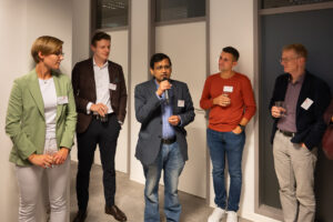 Zoe Rosenzweig, Alexander Vogeler, Hrishikesh Lele, Patrick Hüter, Raoul Fischer; Foto: Andreas Wetzel
