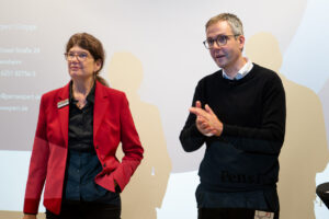 Conny Gärtner, Dr. Thomas Haßlöcher; Foto: Andreas Wetzel