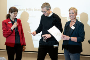 Conny Gärtner, Dr. Thomas Haßlöcher, Baddý Breidert; Foto: Andreas Wetzel