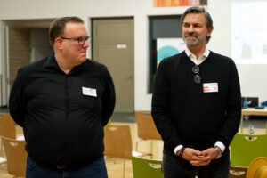 Christoph Oesterling, Mario Riedel; Foto: Andreas Wetzel