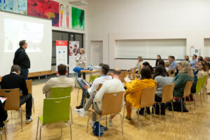 Christoph Oesterling, Malu Schäfer; Foto: Andreas Wetzel