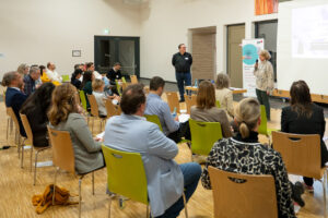 Christoph Oesterling, Malu Schäfer; Foto: Andreas Wetzel