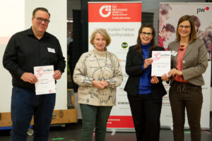 Christoph Oesterling, Malu Schäfer Sandra Heep ,Maren Forner; Foto: Andreas Wetzel