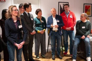 Julia Bartakovic, Dr. Xi Hu, Nadine Förster, Rolf S. Reutter, Thorsten Ophaus, Wolfgang Moeller; Foto: Andreas Wetzel