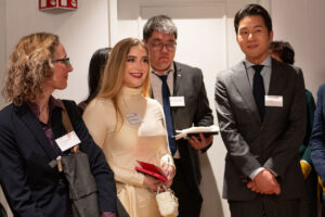 Julia Bartakovic, Antonia Binnewies, Pengfei Wang, Dr. Xi Hu; Foto: Andreas Wetzel