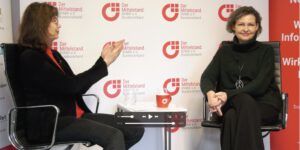 Foto: Vitamin-C-Interview, Cornelia Gärtner (re), Marion Kuchenny (li)