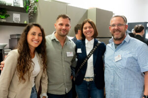 Giulia Carcione, Mikael Kohl, Ann-Christin Reeg, Manfred Domnowski; Foto: Andreas Wetzel