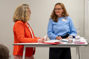 Judith Roth, Andrea Maurer-Schlangen; Foto: Andreas Wetzel
