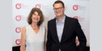 Foto: Cornelia Gärtner und Philipp Herzog von Teneo beim Vitamin-C-Interview